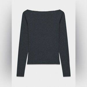 TNA Dark Gray Long Sleeve Tee